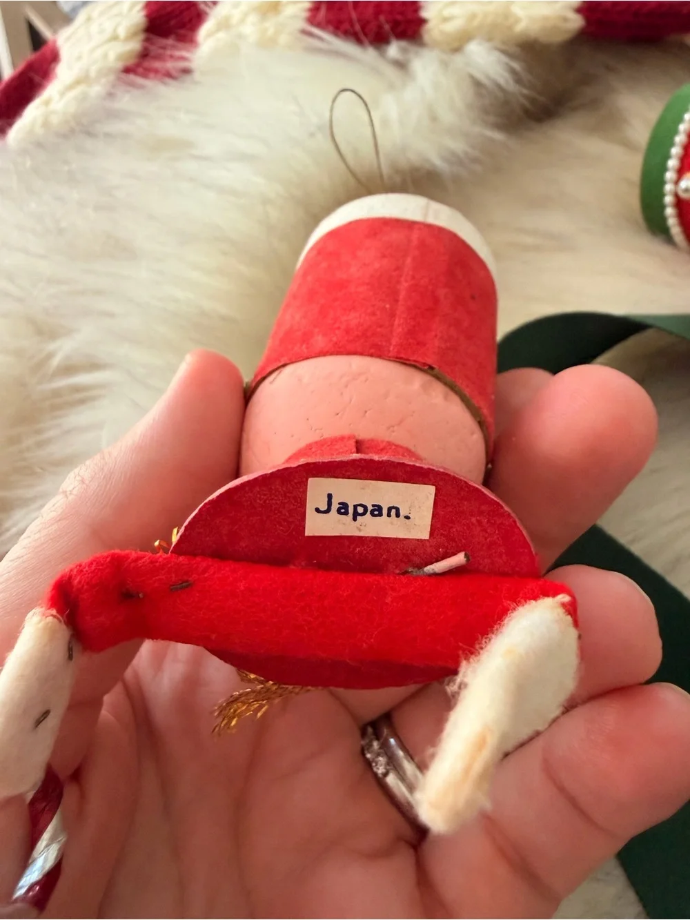 Lot of mid century ornaments!